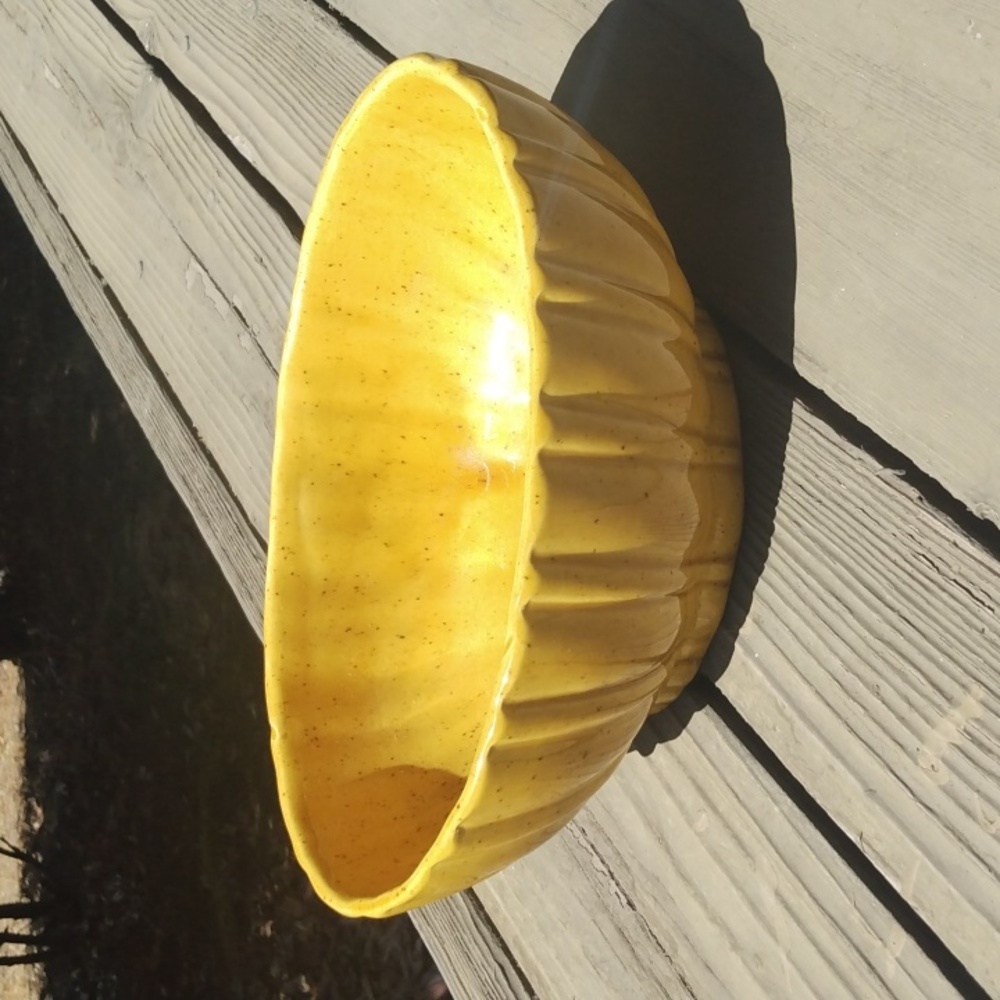 Haeger MCM oval pottery planter bowl
